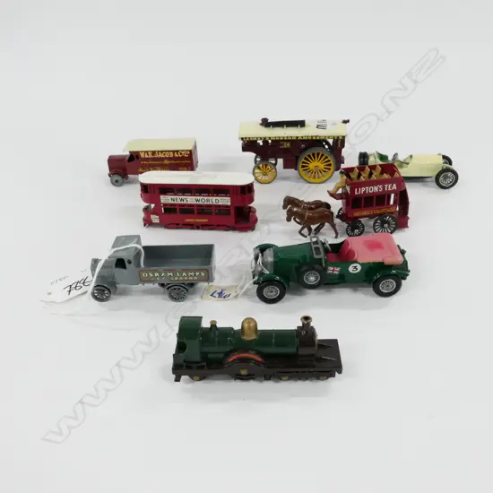 MATCHBOX MODELS OF YESTERYEAR ASSORTED GROUP OF 8 MODELS 