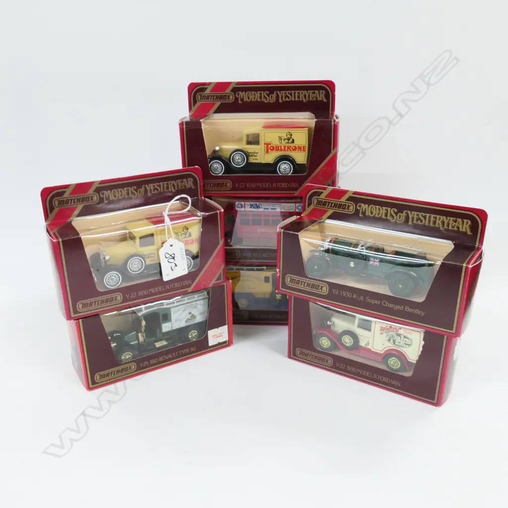 MATCHBOX MODELS OF YESTERYEAR REDBOX GROUP OF 7 Image 1++