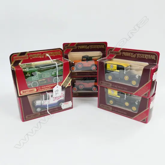 MATCHBOX MODELS OF YESTERYEAR REDBOX GROUP OF 6