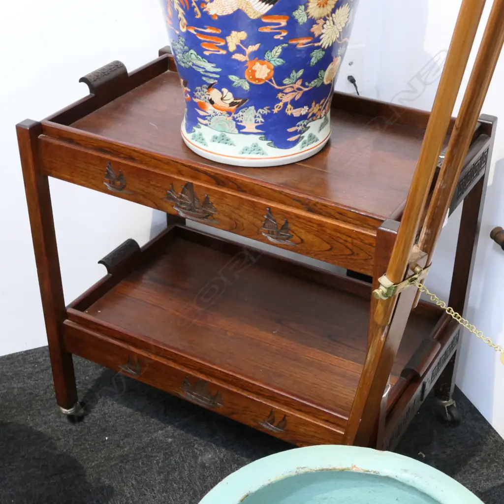 ORIENTAL TEA TROLLEY L. 715MM Image 1++