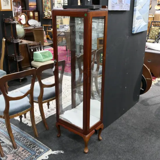TALLGLAZED DISPLAY CABINET H. 1555MM