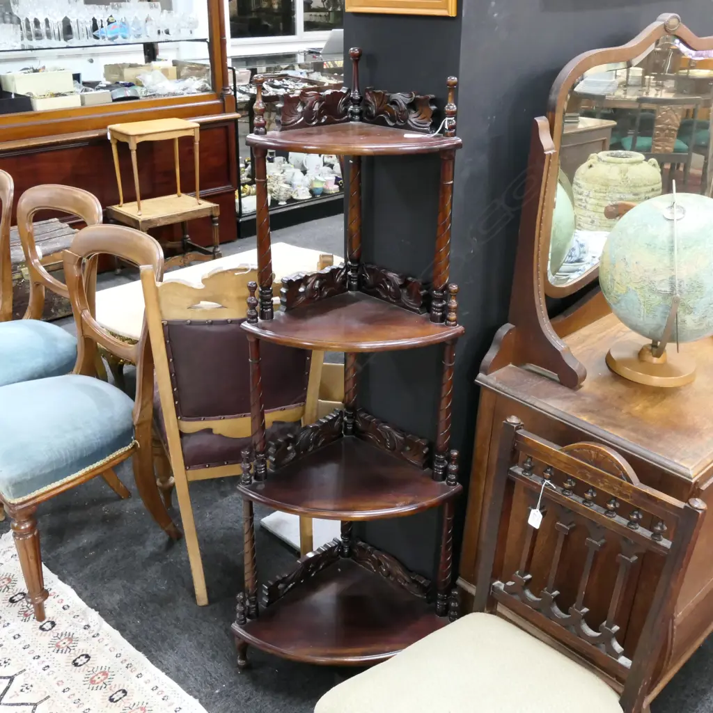 REPRODUCTION 4 TIER WHAT NOT H. 1390MM Image 1++