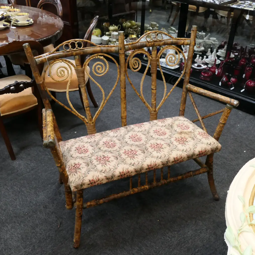 VICT BAMBOO 2 SEATER SOFA Image 1++