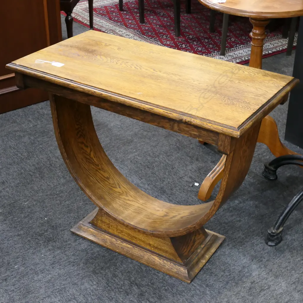 OAK DECO CONSOLE TABLE L. 750MM Image 1++