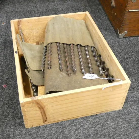 LOT ASST DRILL BITS + FOLDING RULE