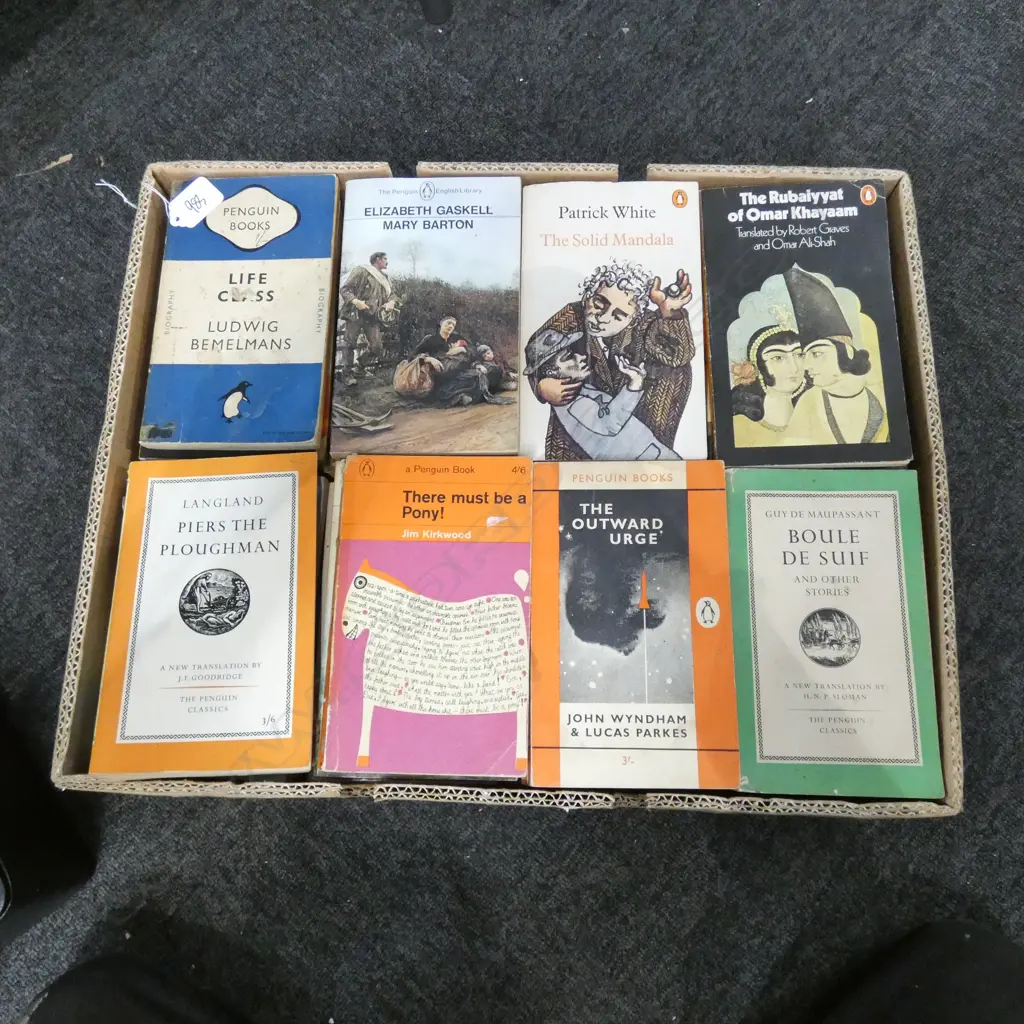 BOX OF PENGUIN BOOKS Image 1++