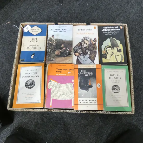 BOX OF PENGUIN BOOKS