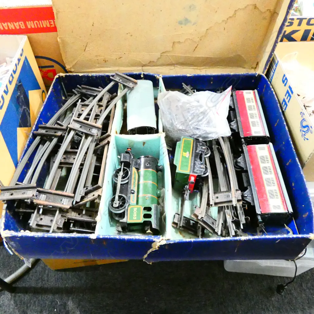 VINTAGE HORNBY TRAIN SET IN ORIG. BOX  Image 1++