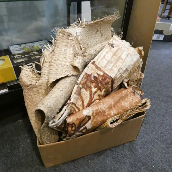 ASST PACIFIC MATS/TAPA CLOTHS ETC