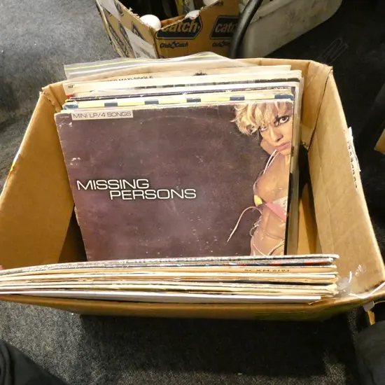 GOOD BOX LOT ASST RECORDS