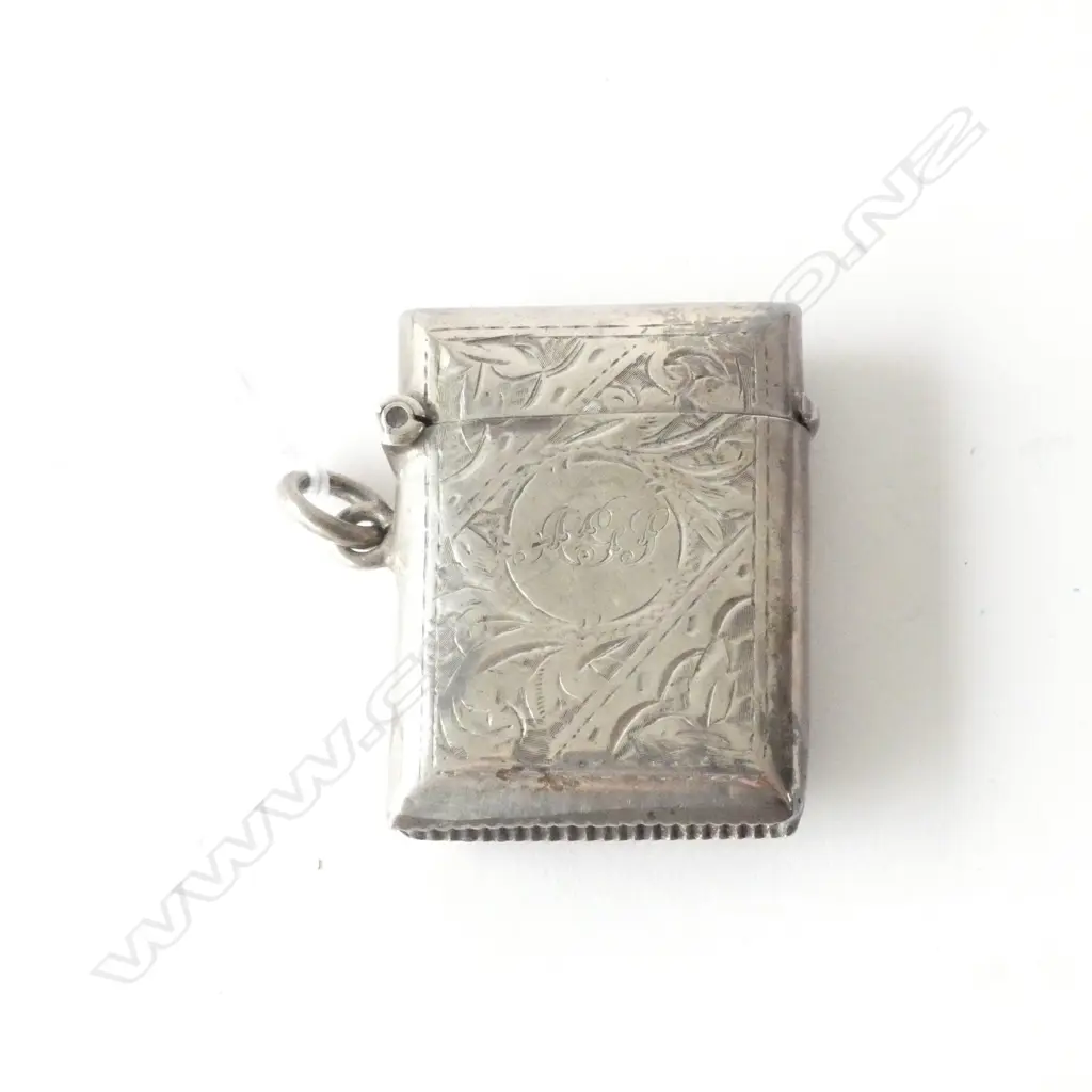 SILVER EMBOSSED VESTA Image 1++