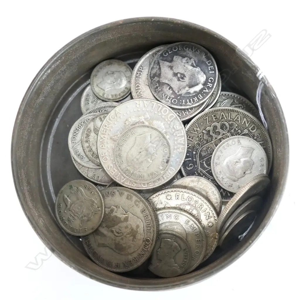 200+ GMS OLD SILVER COINS Image 1++