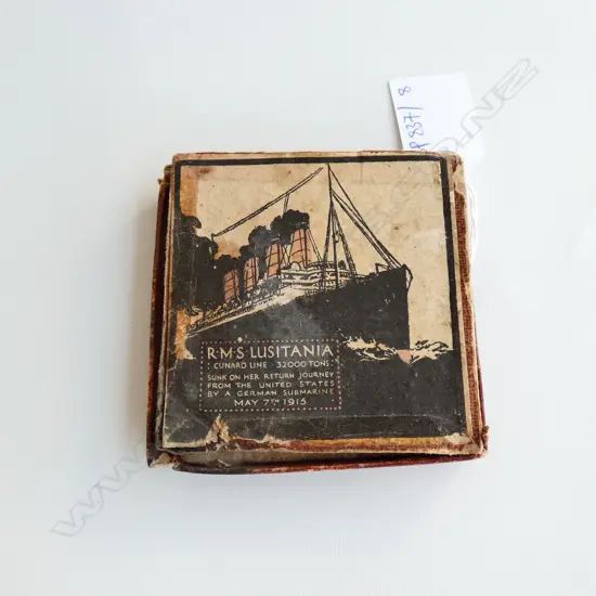 A WW1 1916 British propaganda replica Lusitania medal