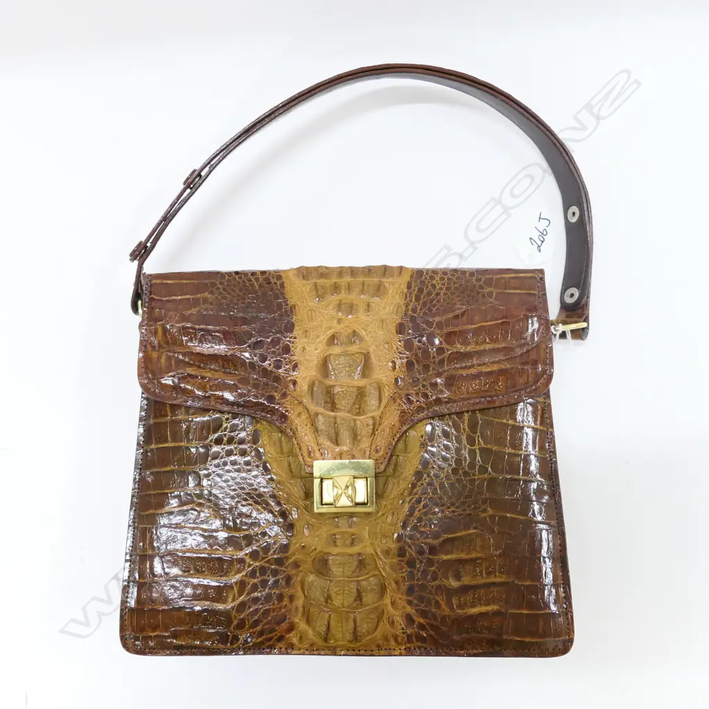 CROCODILE HANDBAG Image 1++
