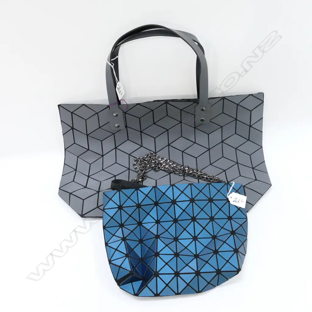 FAKE ISSEY MIYAKE BAOBAO HANDBAG + EMILIO PEPE BAG Image 1++