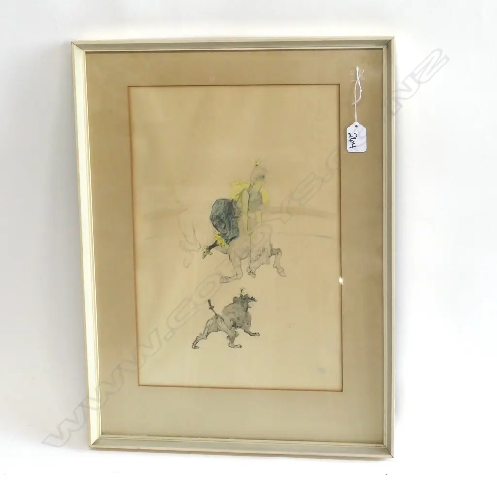 TOULOUSE LAUTREC CIRCUS PRINT Image 1++