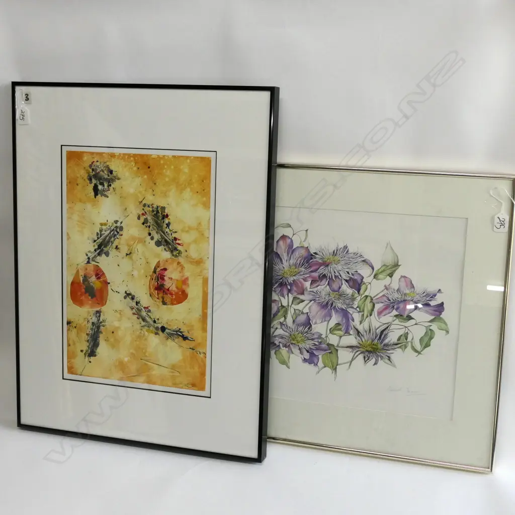 2 FRAMED PRINTS Image 1++