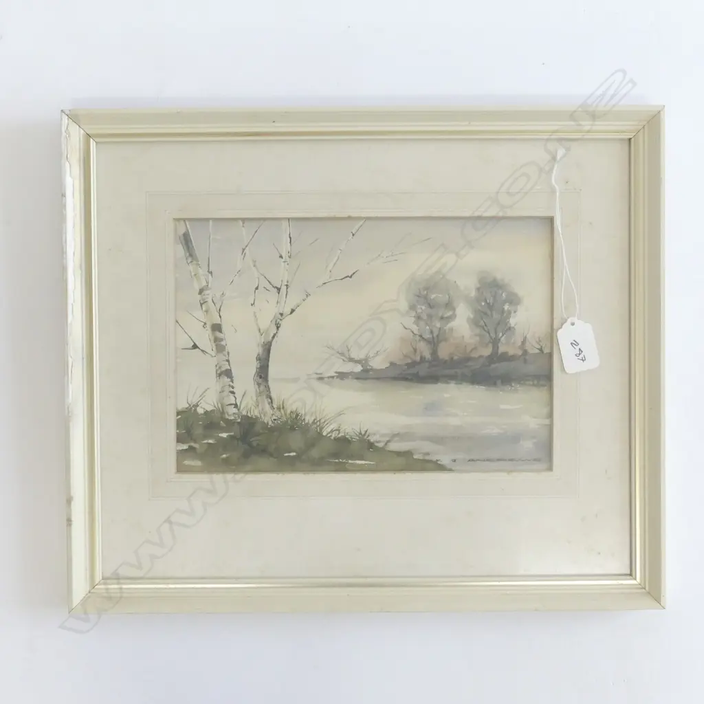 K J ANDREWS W/COLOUR LANDSCAPE 250 X 170 MM Image 1++