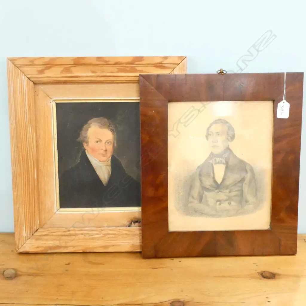 TWO 19THC PORTRAITS Image 1++