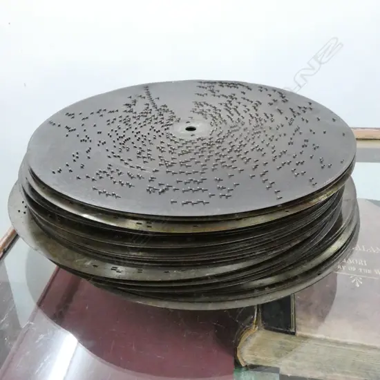 POLYPHON RECORDS X44, DIAM 340mm