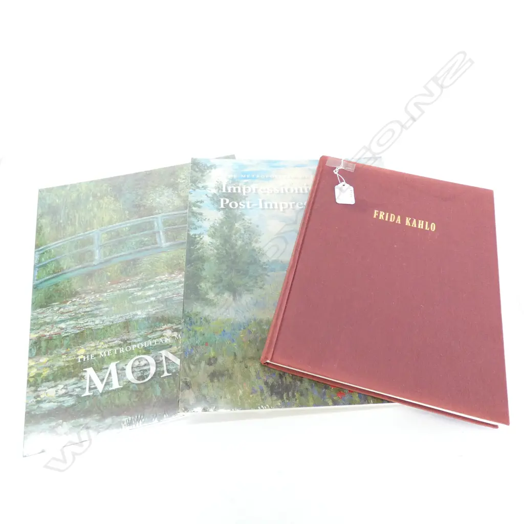 3X BOOK; IMPRESSIONISM & POST- IMPRE. + FRIDA KAKLO Image 1++