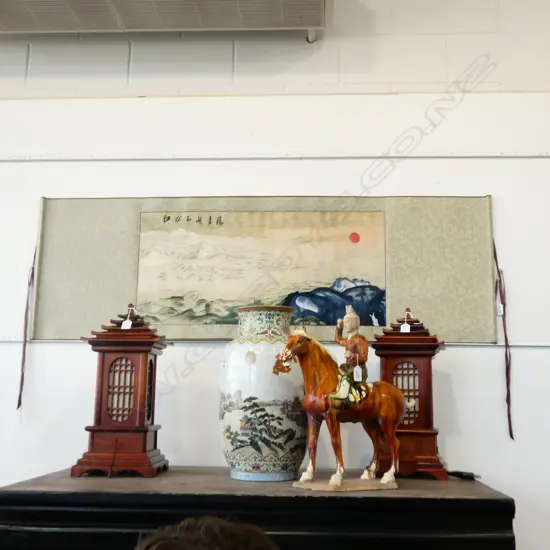 QUALITY CHINESE LANDSCAPE EMBROIDERY SCROLL