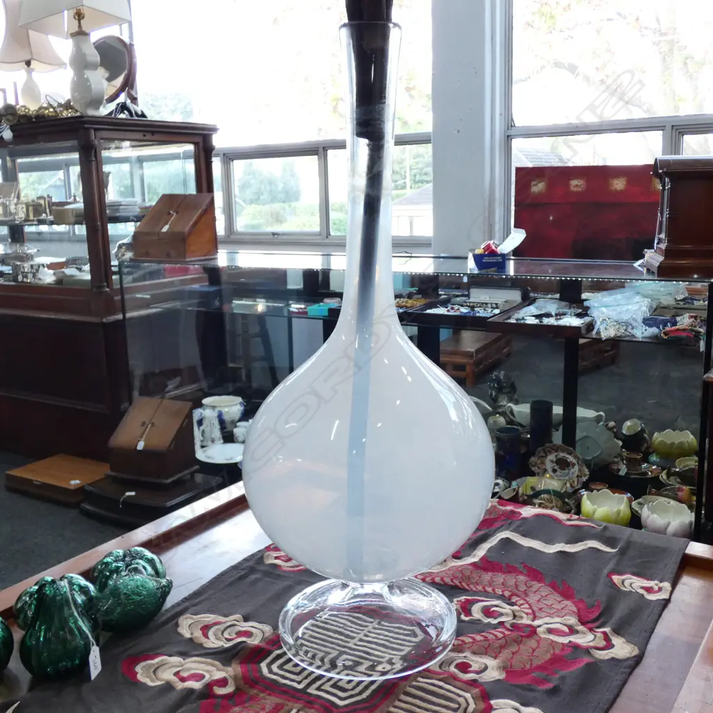 LARGE GLASS VASE H. 740MM Image 1++