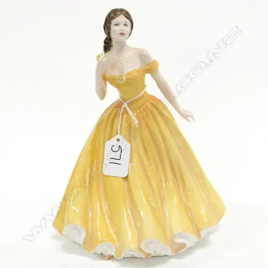 R/DOULTON FIGURINE 'ELIZABETH' WITH BOX