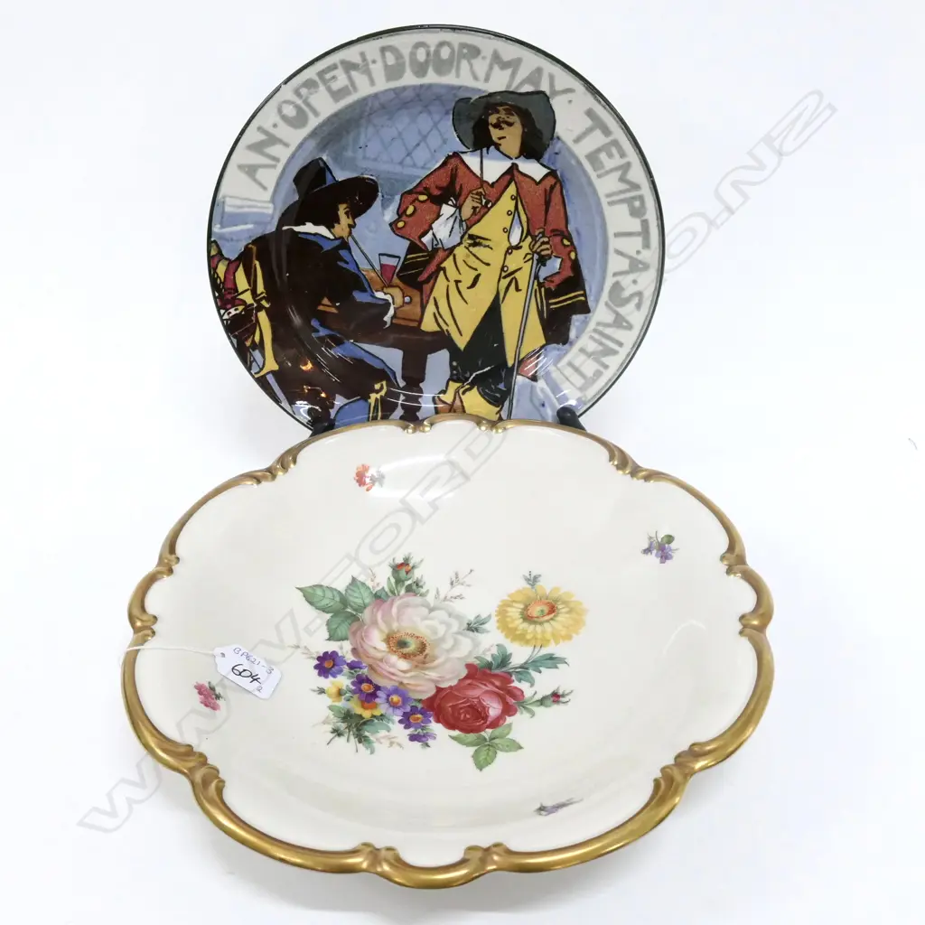 BAVARIAN CHARGER AND DOULTON RACK PLATE Image 1++