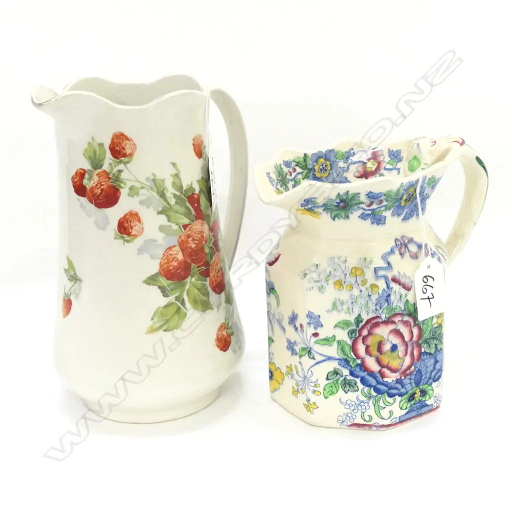 MASONS STRATHMORE JUG H. 155MM + OTHER Image 1++