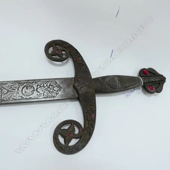 METAL COSTUME SWORD L. 1025MM