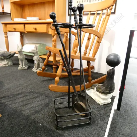 IRON FIRE TOOLS H. 870MM