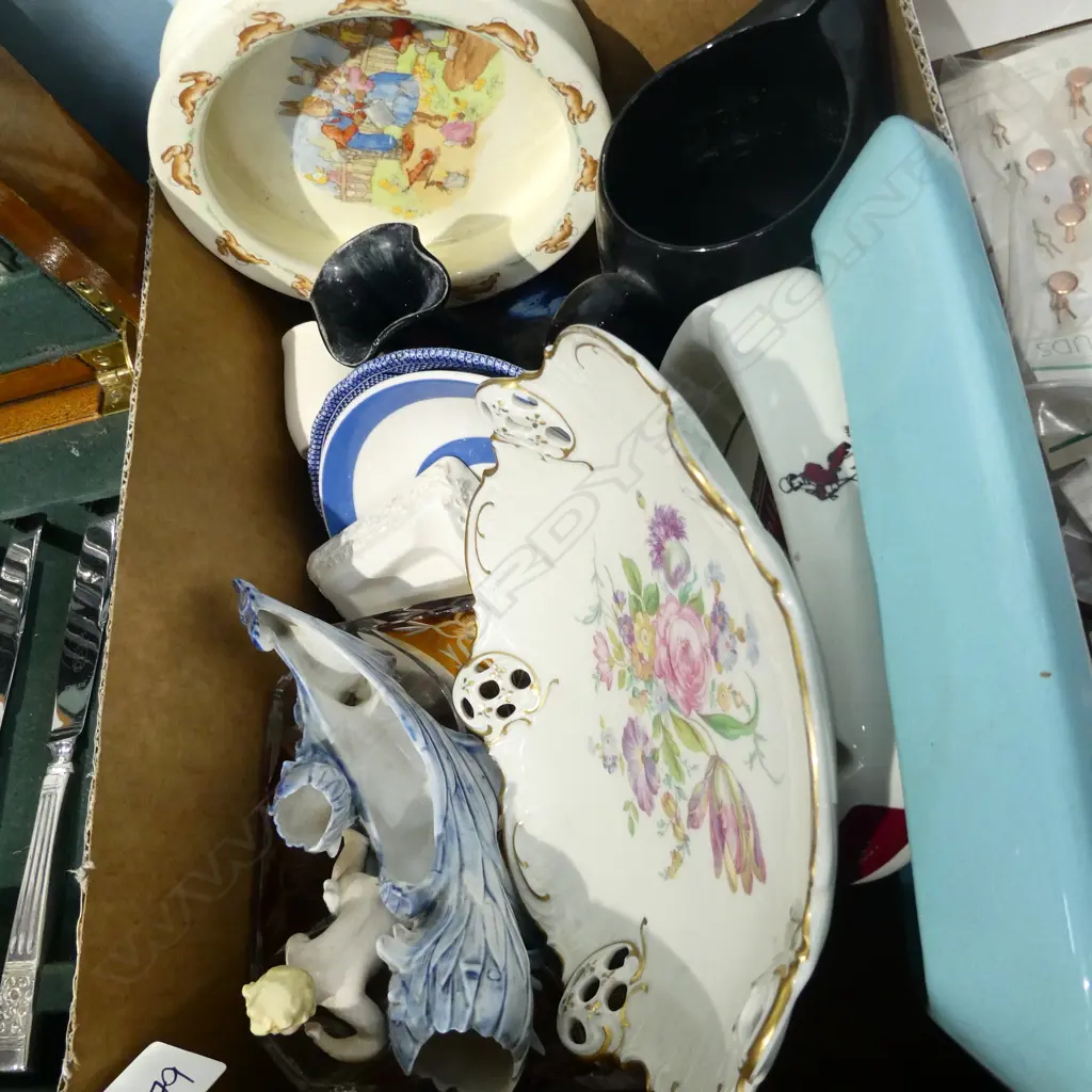BOX LOT ASST CERAMICS Image 1++
