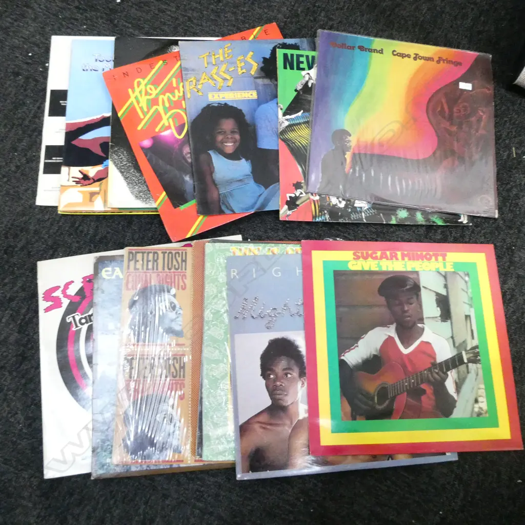 ASST RECORDS REGGAE/TOOTS/TOSH/MARLEY/DOLLAR BRAND ETC Image 1++