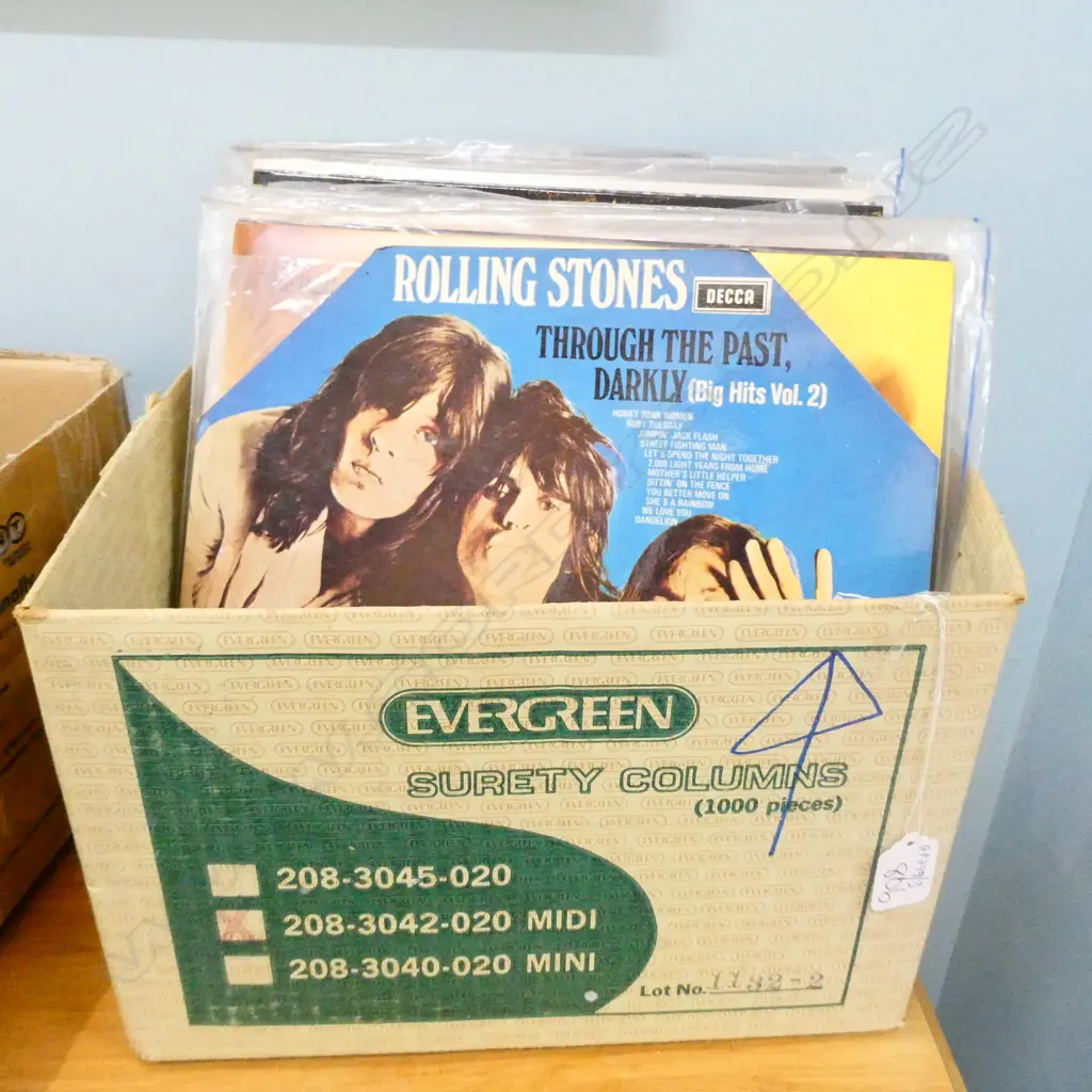 ASST RECORDS PAPA J CREACH/L REED/T WAITS/ROLLING STONES ETC Image 1++