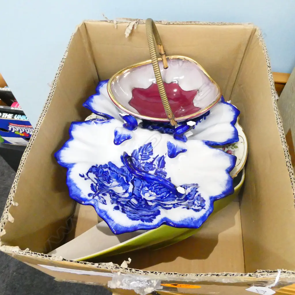 BOX LOT OF ASST CHINA FAULTS Image 1++