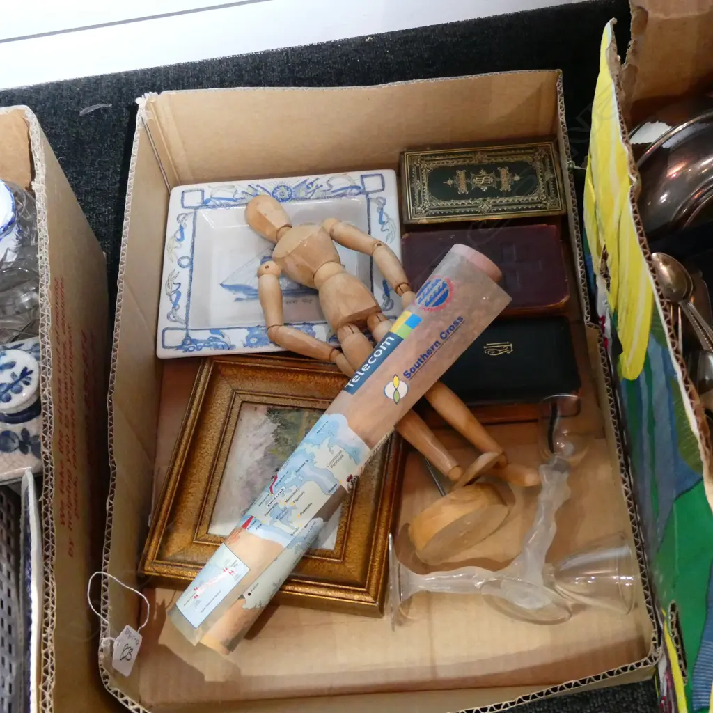 BOX LOT. ASSORT. MISCELLANEOUS ITEMS Image 1++