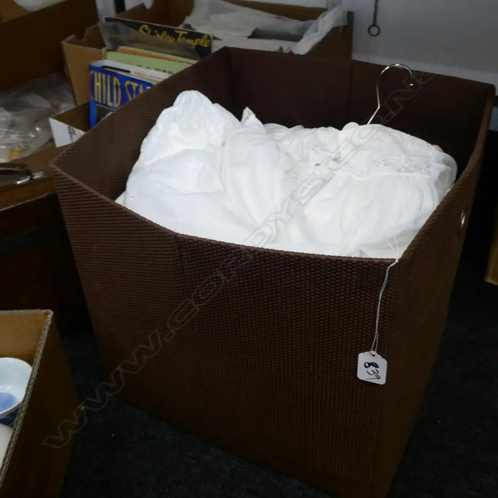 CHRISTENING GOWN & ASST. LINEN Image 1++