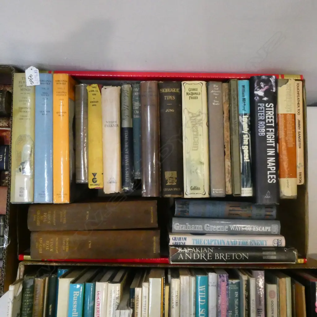BOX LOT VINTAGE BOOKS Image 1++