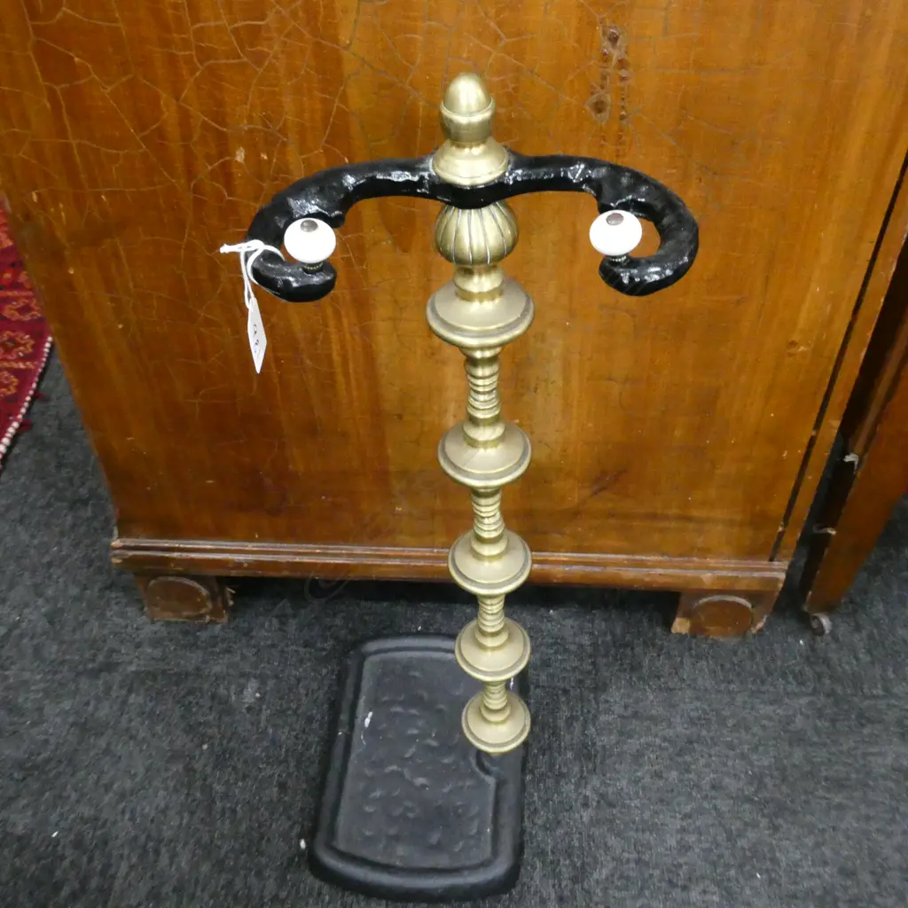 BRASS UMBRELLA STAND H. 650MM Image 1++
