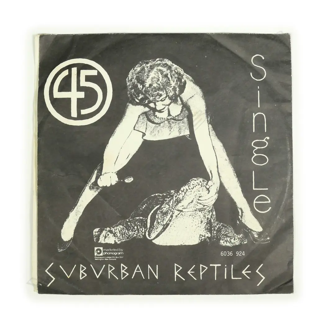 SURBURBAN REPTILES 45 SINGLE SATURDAY NIGHT STAY AT HOME WITH COVER Image 1++