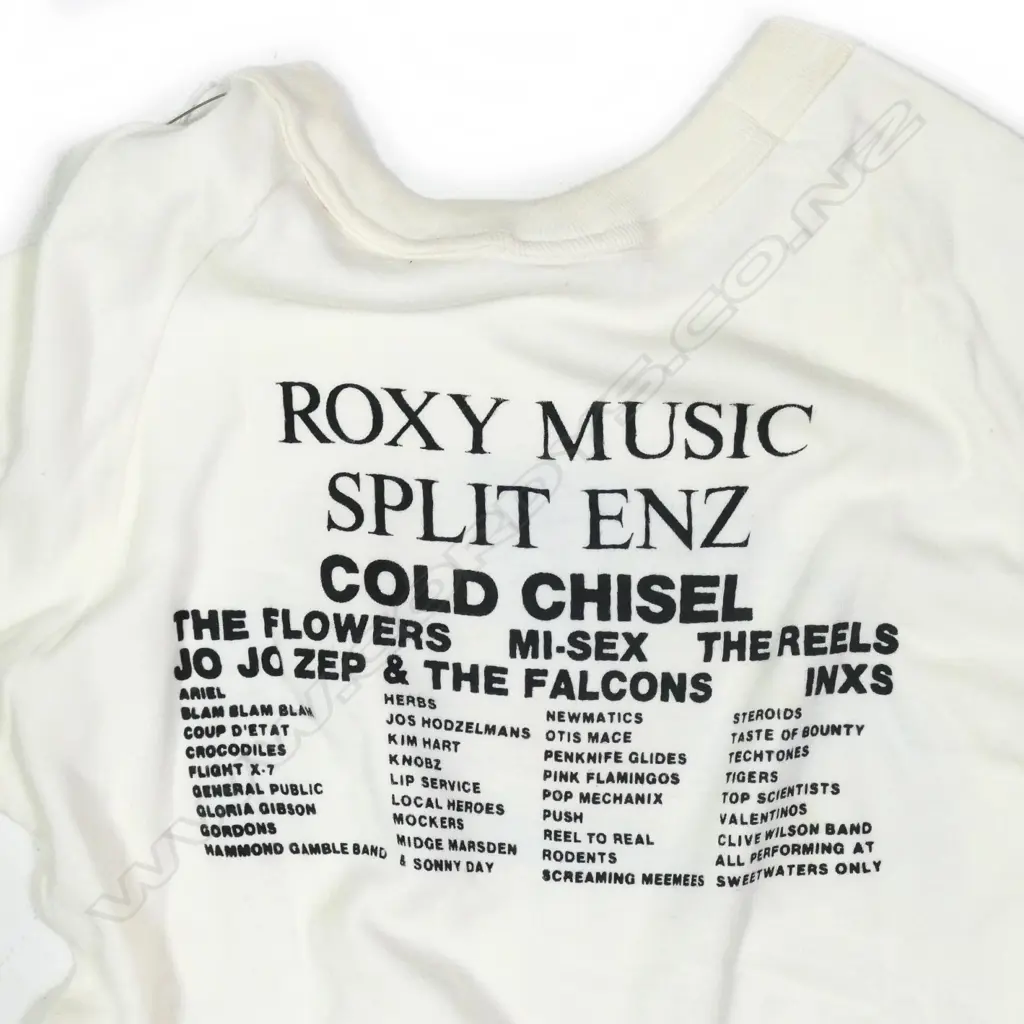 SWEETWATERS NGARUAWAHA 1981 TEE SHIRT SIZE M SOME STAINS Image 1++