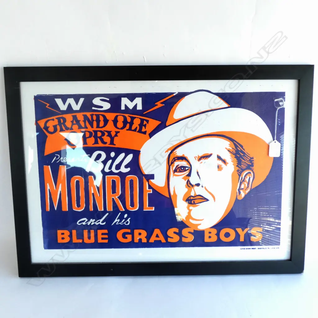 FRAMED PHOTO THE GRAND OLD OPRY 400x570mm Image 1++