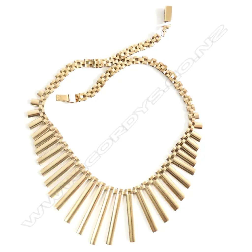 RETRO 9CT GOLD NECKLACE 27.60gms Image 1++