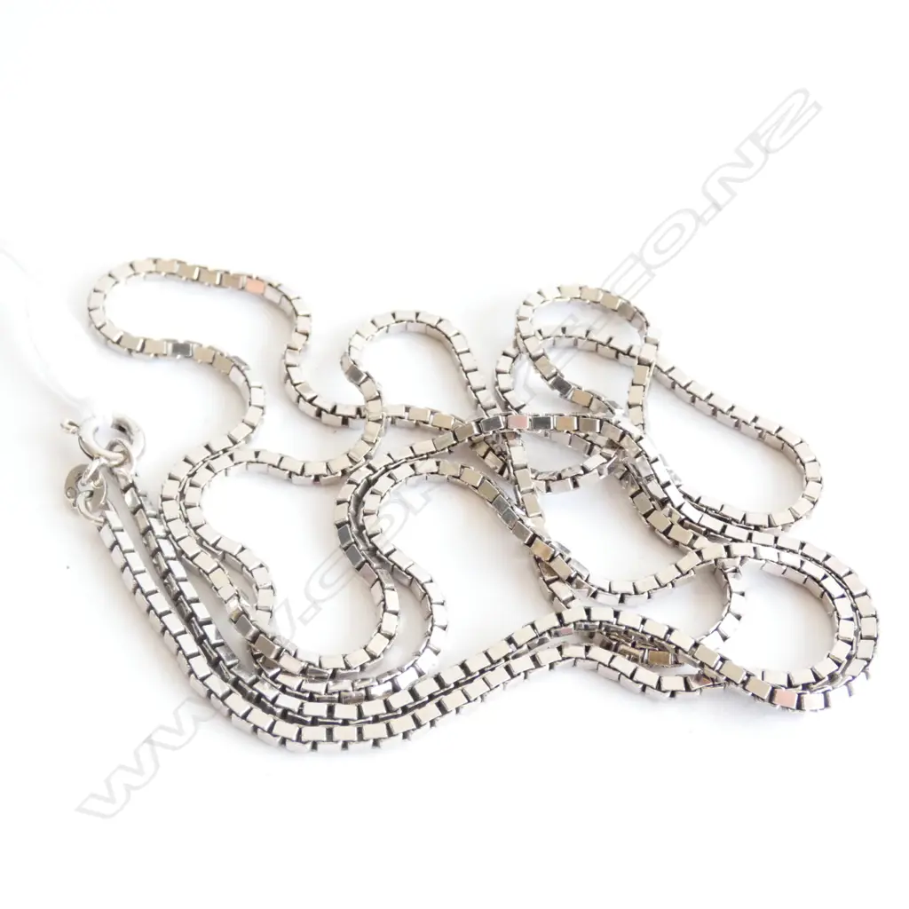 835 STANDARD SILVER BOX CHAIN Image 1++