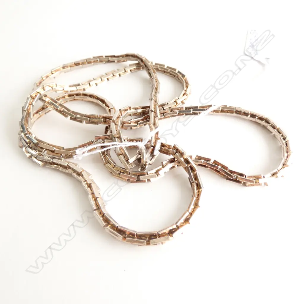 SUBSTANTIAL SILVER CHAIN 57gm Image 1++