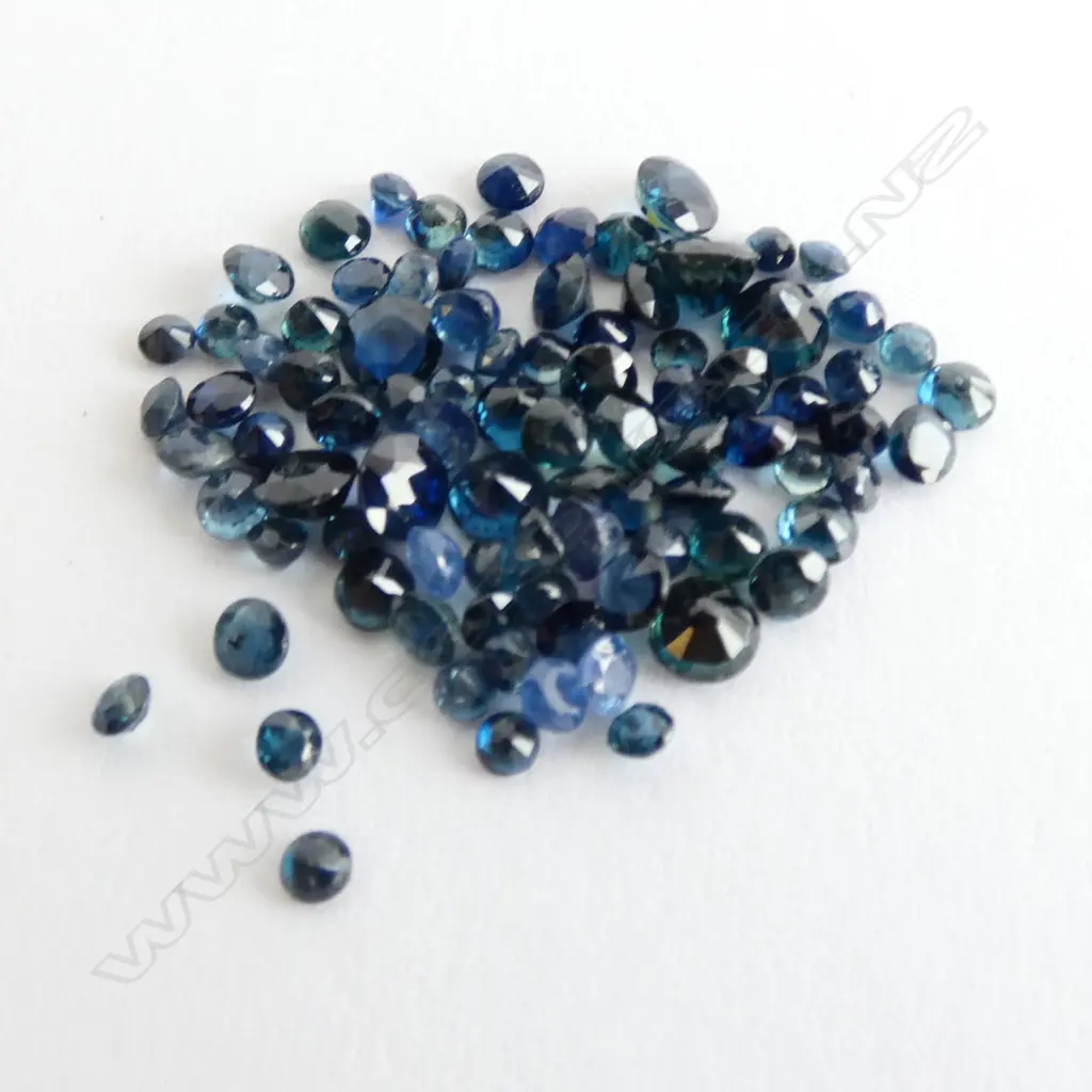 10 CT FACETED SAPPHIRES  Image 1++