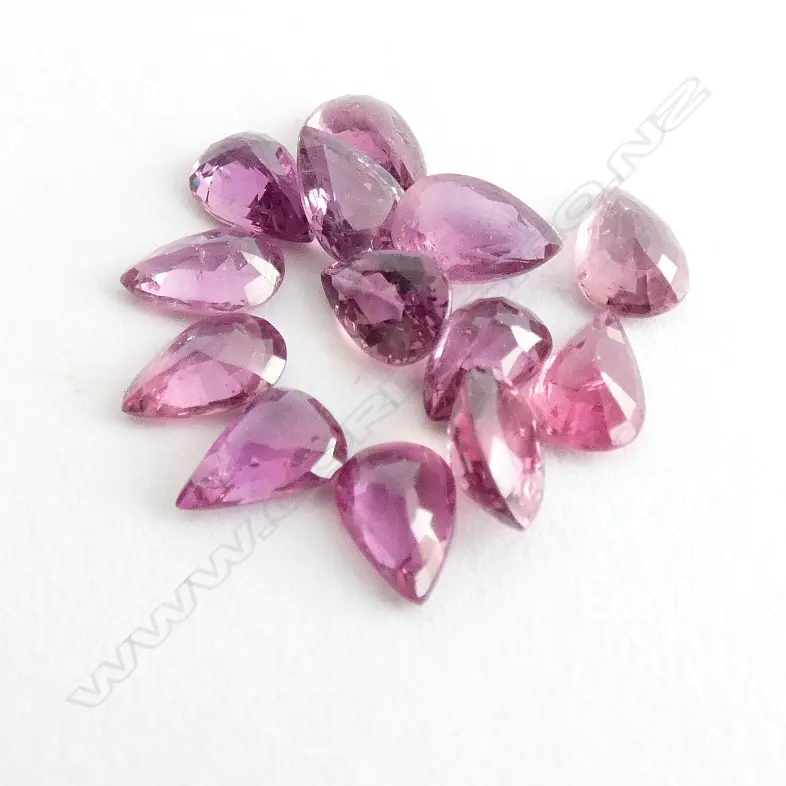 5 CT RUBIES DROP SHAPE Image 1++