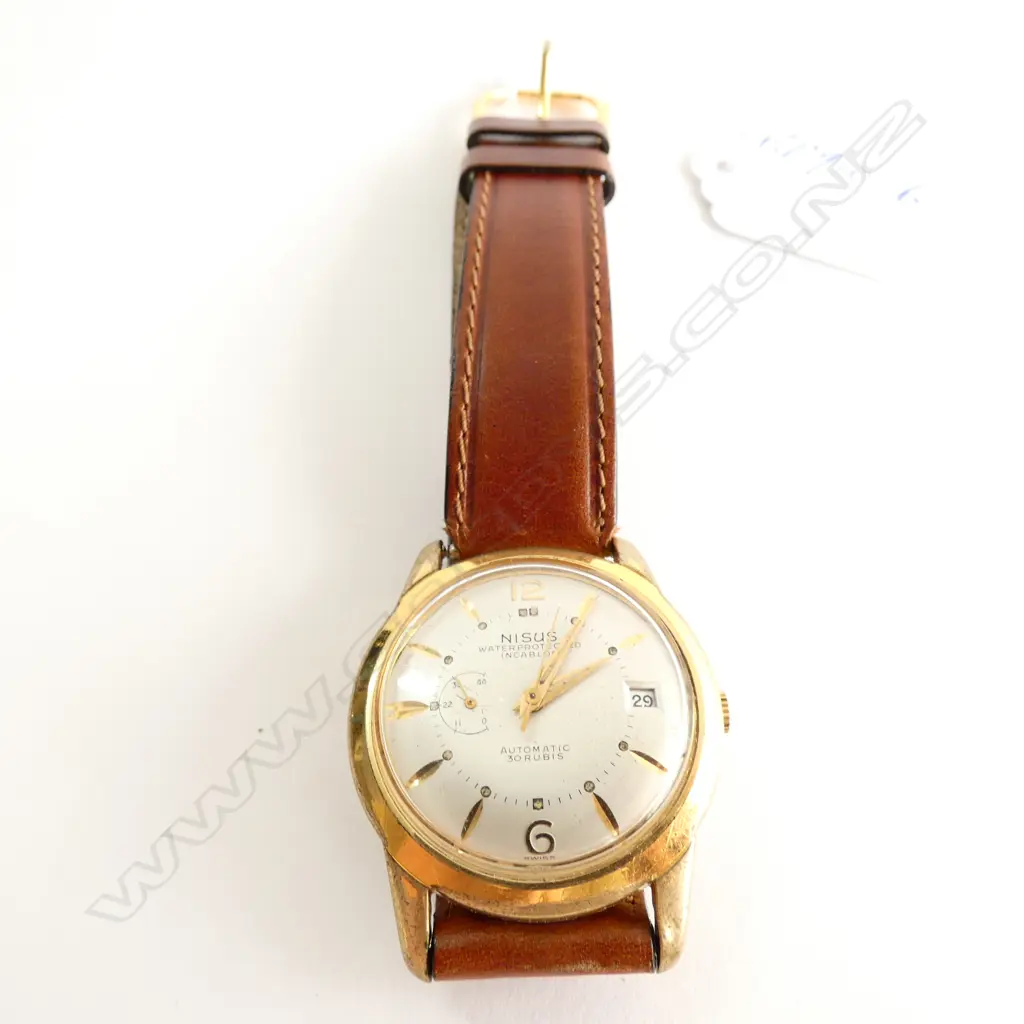VINTAGE NISUS AUTOMATIC GENTS WRIST WATCH ... Image 1++