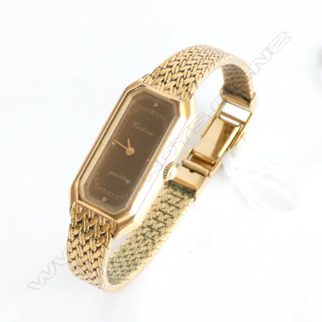 LADIES GOLD PLATED WRIST WATCH Image 1++